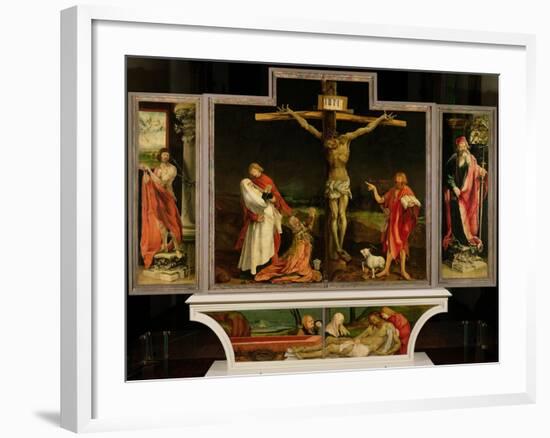 The Isenheim Altarpiece, circa 1512-15-Matthias Grünewald-Framed Giclee Print