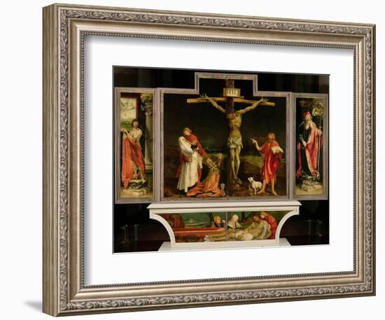 The Isenheim Altarpiece, circa 1512-15-Matthias Grünewald-Framed Giclee Print