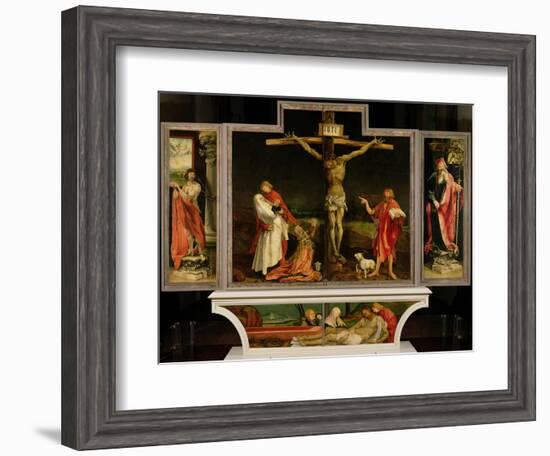 The Isenheim Altarpiece, circa 1512-15-Matthias Grünewald-Framed Giclee Print