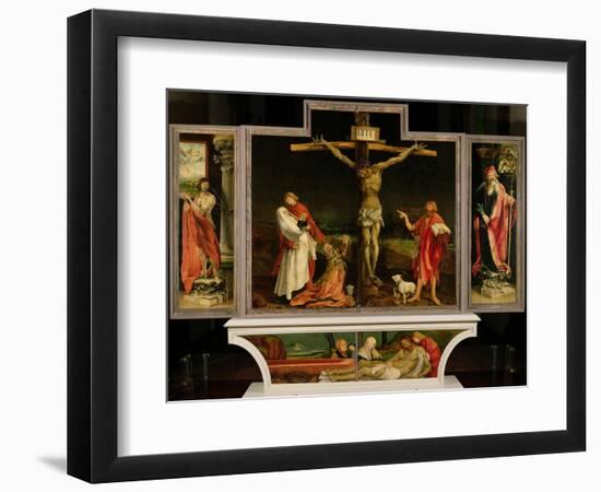 The Isenheim Altarpiece, circa 1512-15-Matthias Grünewald-Framed Giclee Print