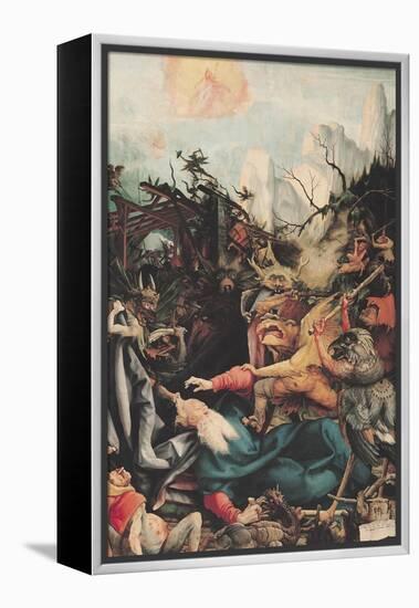 The Isenheim Altarpiece, Right Wing: the Temptation of Saint Anthony-Matthias Grünewald-Framed Premier Image Canvas