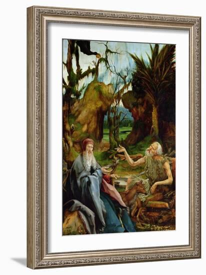 The Isenheim Altarpiece-Matthias Grünewald-Framed Giclee Print