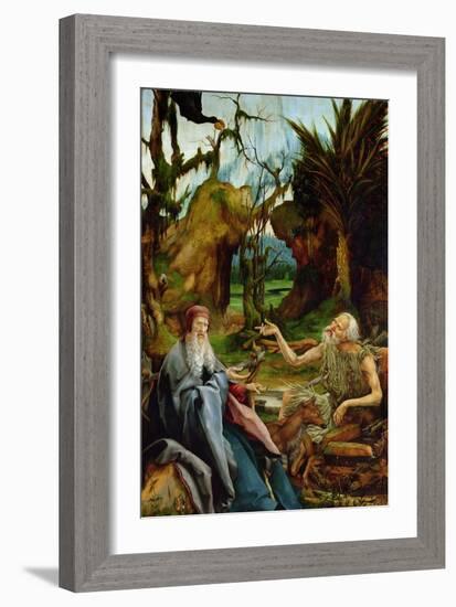 The Isenheim Altarpiece-Matthias Grünewald-Framed Giclee Print