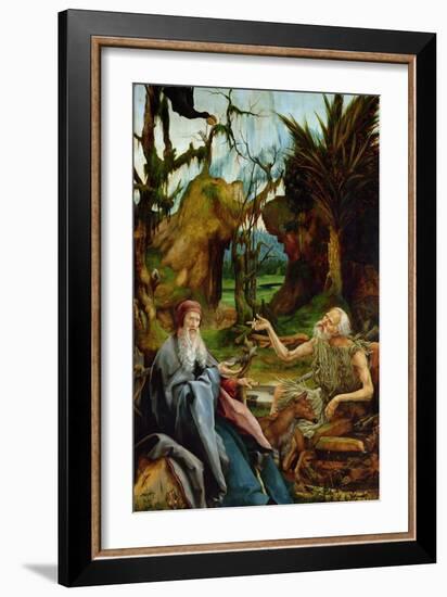 The Isenheim Altarpiece-Matthias Grünewald-Framed Giclee Print