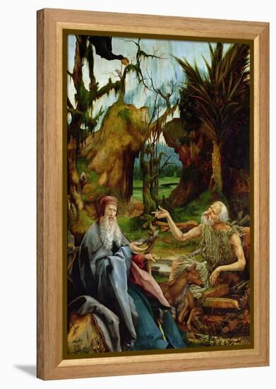The Isenheim Altarpiece-Matthias Grünewald-Framed Premier Image Canvas