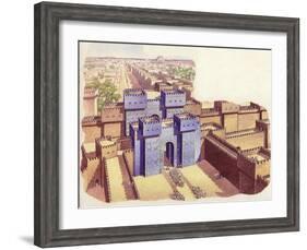 The Ishtar Gate of Babylon-Pat Nicolle-Framed Giclee Print