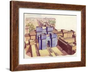 The Ishtar Gate of Babylon-Pat Nicolle-Framed Giclee Print