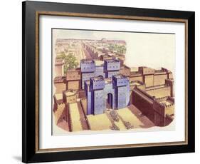 The Ishtar Gate of Babylon-Pat Nicolle-Framed Giclee Print