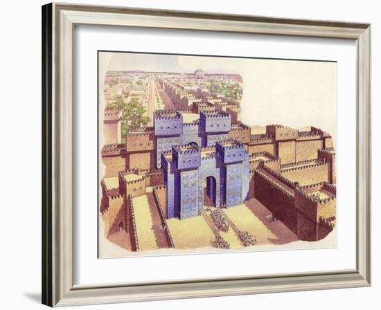 The Ishtar Gate of Babylon-Pat Nicolle-Framed Giclee Print