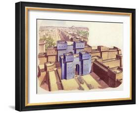 The Ishtar Gate of Babylon-Pat Nicolle-Framed Giclee Print