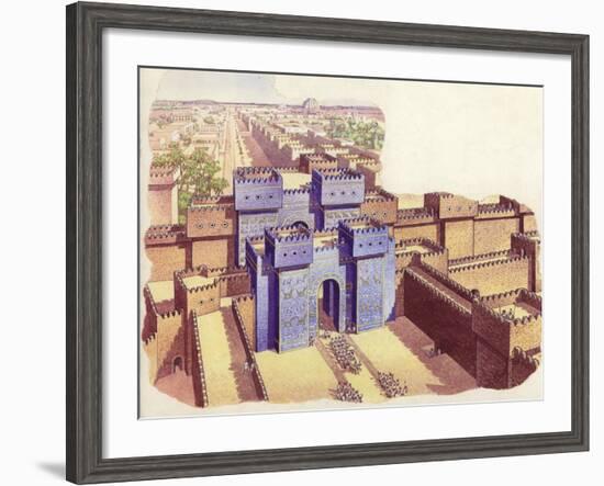 The Ishtar Gate of Babylon-Pat Nicolle-Framed Giclee Print