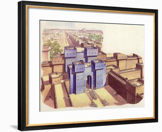 The Ishtar Gate of Babylon-Pat Nicolle-Framed Giclee Print