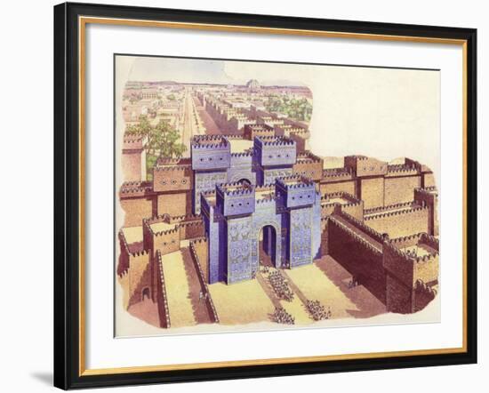 The Ishtar Gate of Babylon-Pat Nicolle-Framed Giclee Print