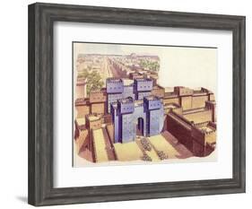 The Ishtar Gate of Babylon-Pat Nicolle-Framed Giclee Print