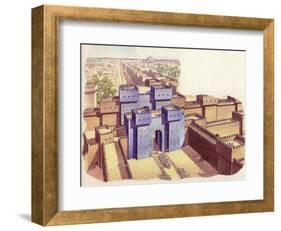 The Ishtar Gate of Babylon-Pat Nicolle-Framed Giclee Print