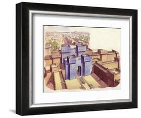 The Ishtar Gate of Babylon-Pat Nicolle-Framed Giclee Print