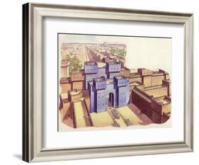 The Ishtar Gate of Babylon-Pat Nicolle-Framed Giclee Print