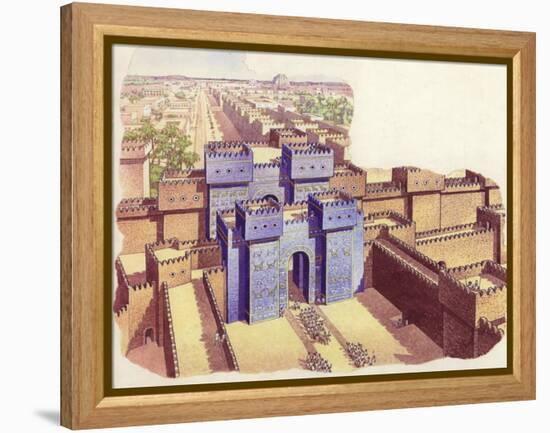 The Ishtar Gate of Babylon-Pat Nicolle-Framed Premier Image Canvas