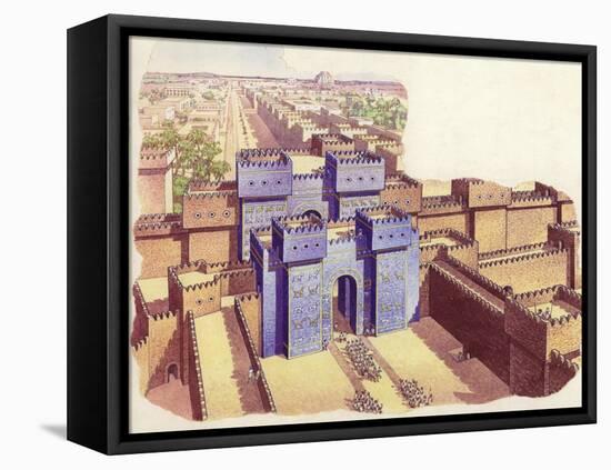 The Ishtar Gate of Babylon-Pat Nicolle-Framed Premier Image Canvas