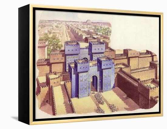 The Ishtar Gate of Babylon-Pat Nicolle-Framed Premier Image Canvas