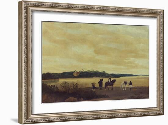 The Island Itamaraca, 1637-Frans Post-Framed Giclee Print