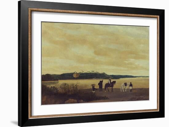 The Island Itamaraca, 1637-Frans Post-Framed Giclee Print