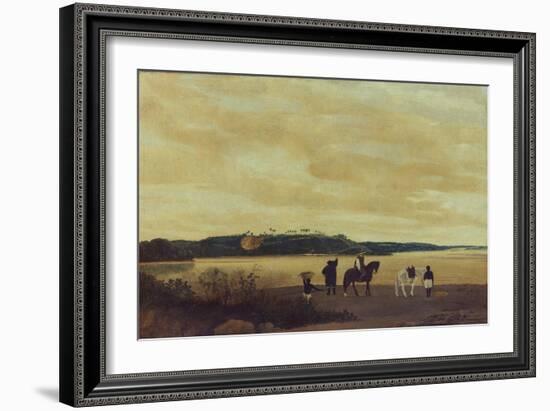 The Island Itamaraca, 1637-Frans Post-Framed Giclee Print