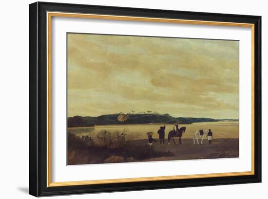 The Island Itamaraca, 1637-Frans Post-Framed Giclee Print