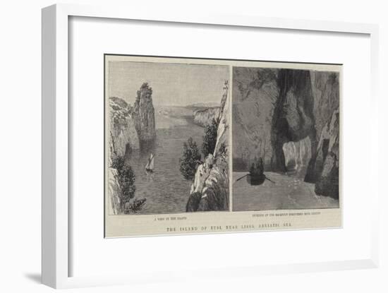 The Island of Busi, Near Lissa, Adriatic Sea-null-Framed Giclee Print