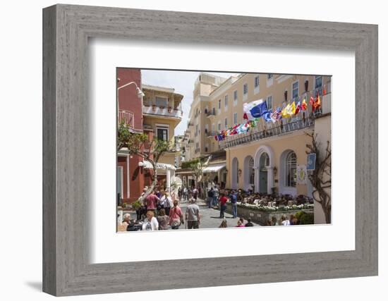 The Island of Capri, Campania, Italy, Europe-Angelo Cavalli-Framed Photographic Print