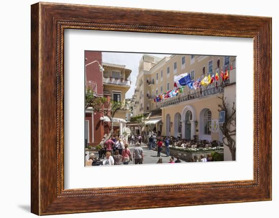 The Island of Capri, Campania, Italy, Europe-Angelo Cavalli-Framed Photographic Print