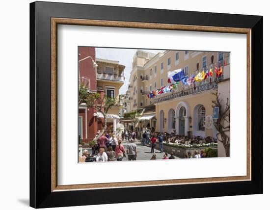 The Island of Capri, Campania, Italy, Europe-Angelo Cavalli-Framed Photographic Print