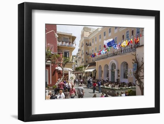 The Island of Capri, Campania, Italy, Europe-Angelo Cavalli-Framed Photographic Print