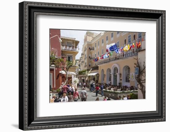 The Island of Capri, Campania, Italy, Europe-Angelo Cavalli-Framed Photographic Print