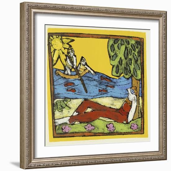 The Island of Immortality-Leslie Xuereb-Framed Giclee Print