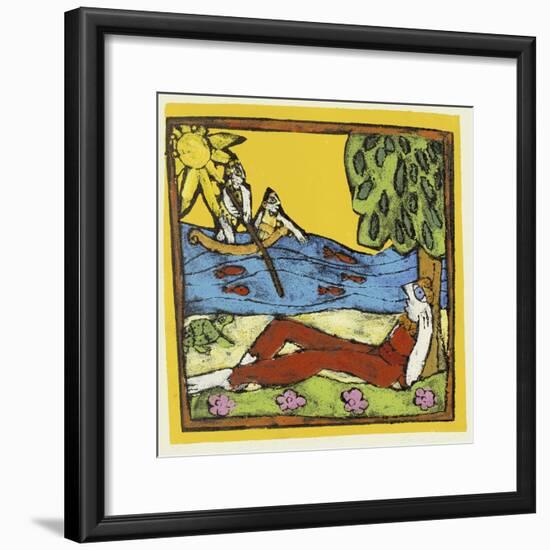 The Island of Immortality-Leslie Xuereb-Framed Giclee Print