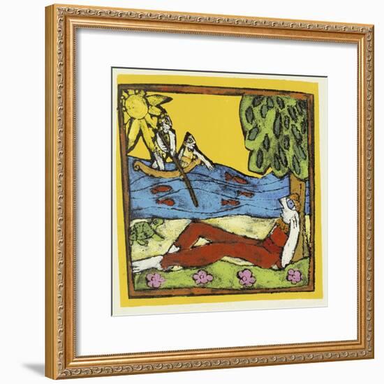 The Island of Immortality-Leslie Xuereb-Framed Giclee Print