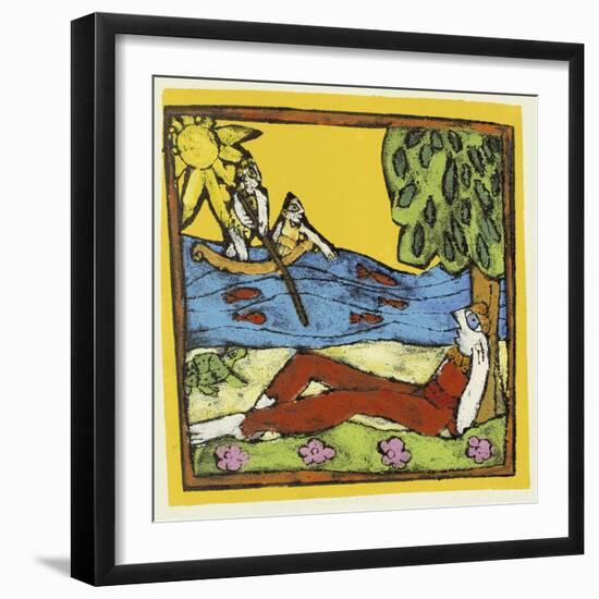 The Island of Immortality-Leslie Xuereb-Framed Giclee Print