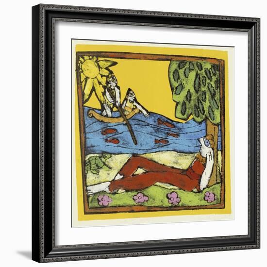The Island of Immortality-Leslie Xuereb-Framed Giclee Print
