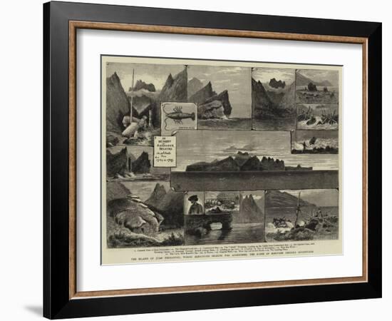 The Island of Juan Fernandez-null-Framed Giclee Print