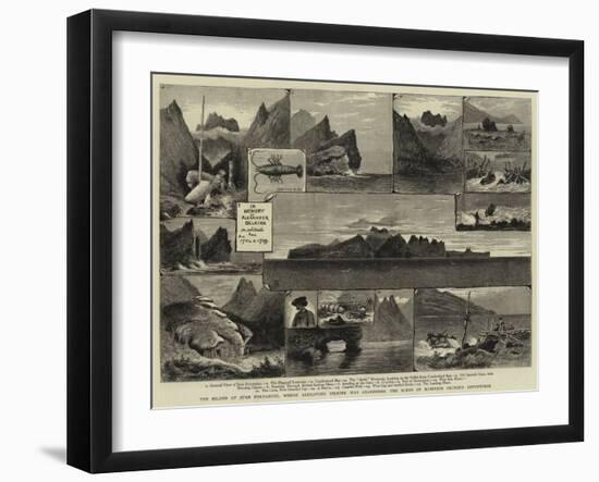 The Island of Juan Fernandez-null-Framed Giclee Print