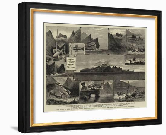 The Island of Juan Fernandez-null-Framed Giclee Print