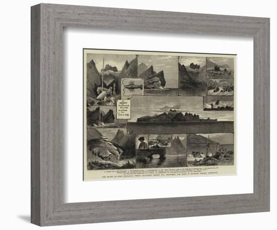 The Island of Juan Fernandez-null-Framed Giclee Print