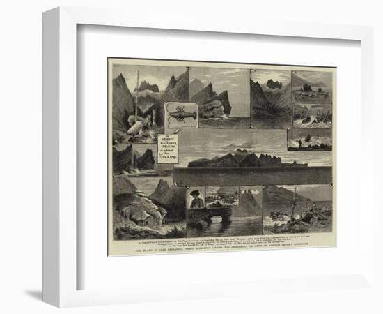 The Island of Juan Fernandez-null-Framed Giclee Print