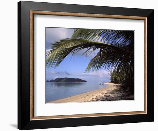 The Island of Ko Tae Nai from Ao Bang Charu Beach on Ko Pha-Nga Island, Surat Thani, Thailand-Richard Nebesky-Framed Photographic Print