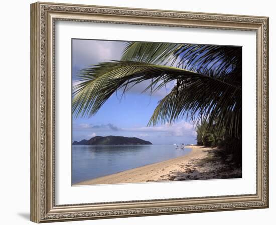 The Island of Ko Tae Nai from Ao Bang Charu Beach on Ko Pha-Nga Island, Surat Thani, Thailand-Richard Nebesky-Framed Photographic Print