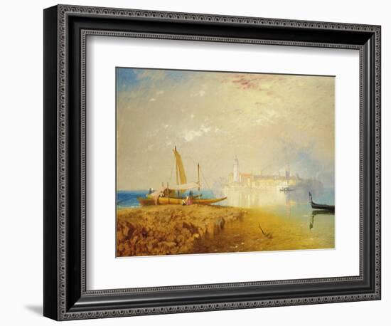 The Island of Murano, 1867-69-James Baker Pyne-Framed Giclee Print