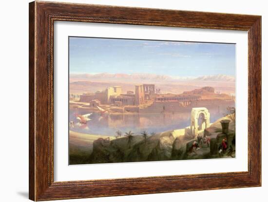 The Island of Philae, Nubia-David Roberts-Framed Giclee Print