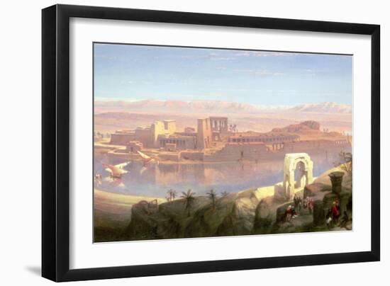 The Island of Philae, Nubia-David Roberts-Framed Giclee Print