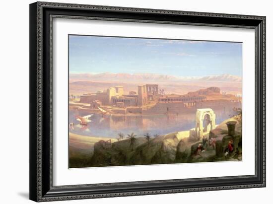 The Island of Philae, Nubia-David Roberts-Framed Giclee Print